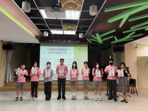 114學年度國中部第四次定期評量學習楷模暨進步獎頒獎代表照片