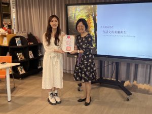 114學年度圖書室溫若喬詩人文學講座活動照片代表照片