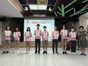 114學年度國中部第五次定期評量學習楷模頒獎代表照片