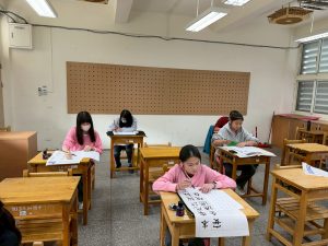 114學年度寫字比賽活動花絮代表照片