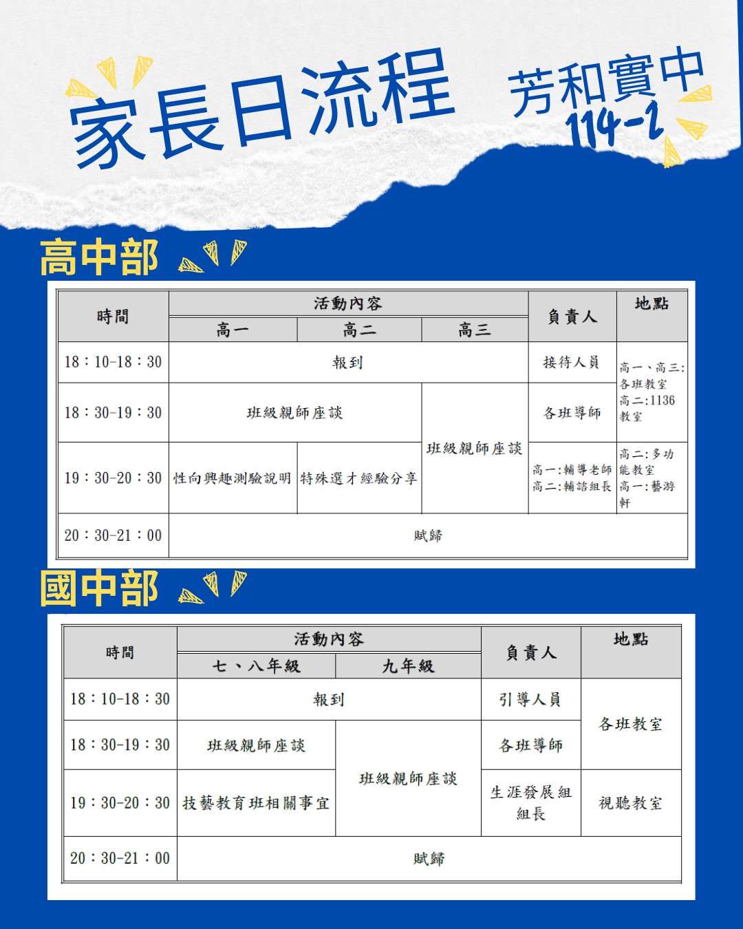 114-2家長日流程